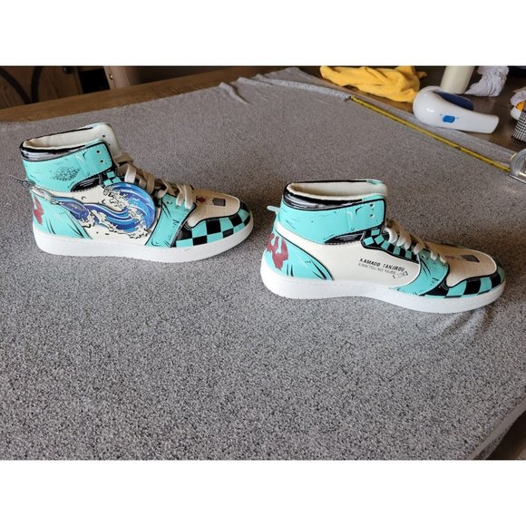 Anime Demon Slayer Cosplay Streetwear Casual Fashion Sneakers Gym Outdoor Shoes - Picture 4 of 10